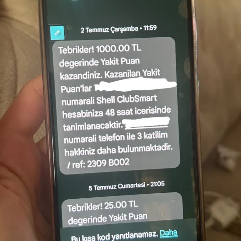 Kazandığımız Yakıt Hediyesini Kullanamıyoruz, Müşteri Hizmetlerine Ulaşamıyoruz