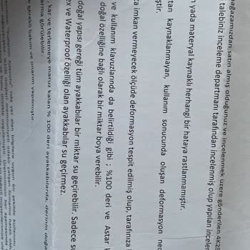 Greyder Ayakkabıda Çatlaklar Ve Garanti Mağduriyeti