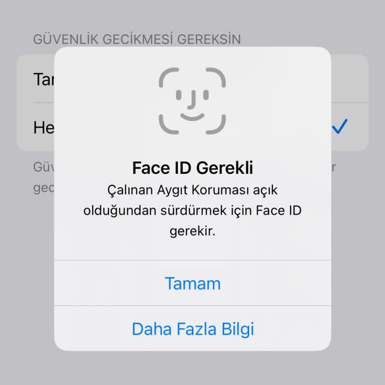 Face ID Kaş Şekli Değişince Çalışmıyor Ve Sıfırlanamıyor
