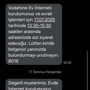 Kurulum Ekibi Randevu Saatine Uymadı, Mağdur Oldum