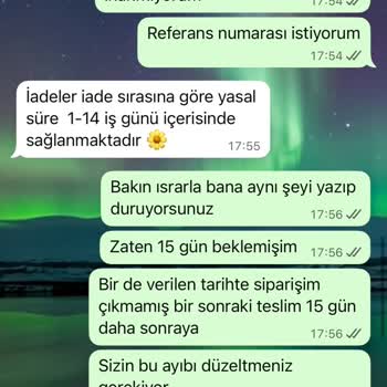 Siparişin Teslim Edilmemesi Ve İade Sürecinde Yaşanan İletişim Sorunları