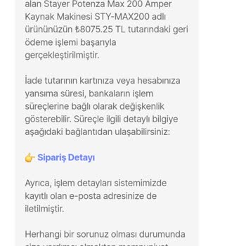 İade Edilen Ürünün Kredi Ödemesi Hala Geri Yapılmadı