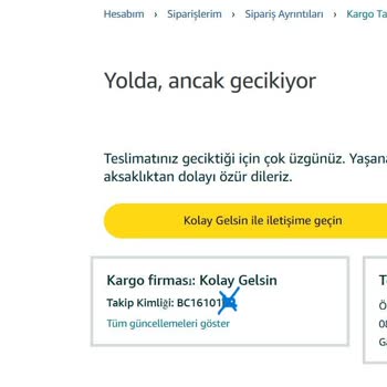 Amazon Siparişim Üç Kez Ertelendi Teslimat Gecikmesi Mağduriyet Yaşatıyor