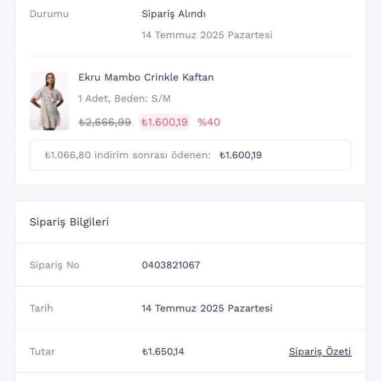 Sipariş İptali İçin Çözüm Sunmayan Müşteri Hizmetleri Şaşırtıyor