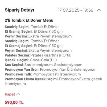 Siparişimde Gramaj Eksikliği Ve İlgisiz Müşteri Hizmetiyle Hayal Kırıklığı Yaşadım