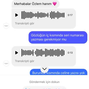 Satıcıdan Alınan Gözlüğün Orijinalliği Ve İade Sorunu