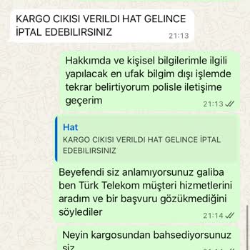 Kimlik Bilgilerimle İzinsiz İşlem Endişesi Yaşıyorum