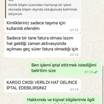 Kimlik Bilgilerimle İzinsiz İşlem Endişesi Yaşıyorum
