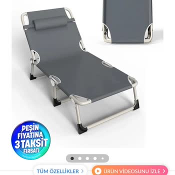 Plaj Şezlongunun Kısa Sürede Yırtılması Ve Satıcıdan Çözüm Alamamak