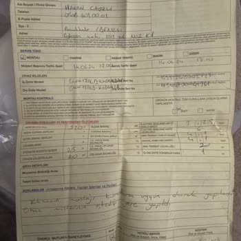 Garanti Kapsamında Servis Ücreti Ve Tehdit Edilme Mağduriyeti