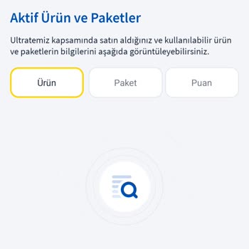 Opet Ultratemiz Hizmeti Satın Aldım, Paketim Uygulamada Görünmüyor Ve Sorunum Çözülmüyor