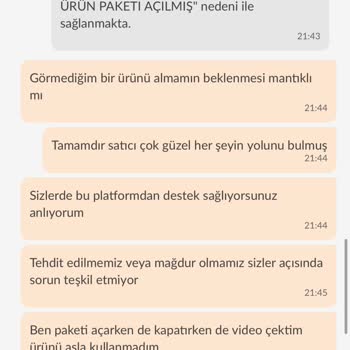 İade Reddi Ve Satıcı Tutumu Nedeniyle Mağduriyet