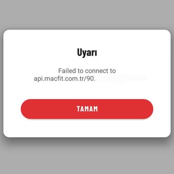 Macfit | Adana Uygulama Hatası Nedeniyle Kulübe Giriş Yapamıyorum