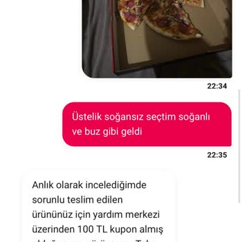 Siparişim Hem Yanlış Hem Değersiz Kuponla Geçiştirildi