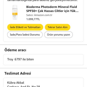Amazon'dan Güneş Kremi Yerine Kitap Gönderildi, İade İle Uğraşıyorum