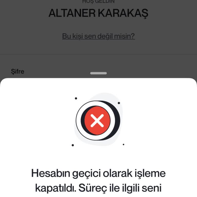 Hesabım Para Yatırdıktan Sonra Sebepsiz Bloke Edildi, Mağduriyet Yaşıyorum