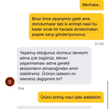 Sıcak Havalarda Buzsuz Dondurma Teslimatı: Erimiş Ve Sağlıksız Ürünler!