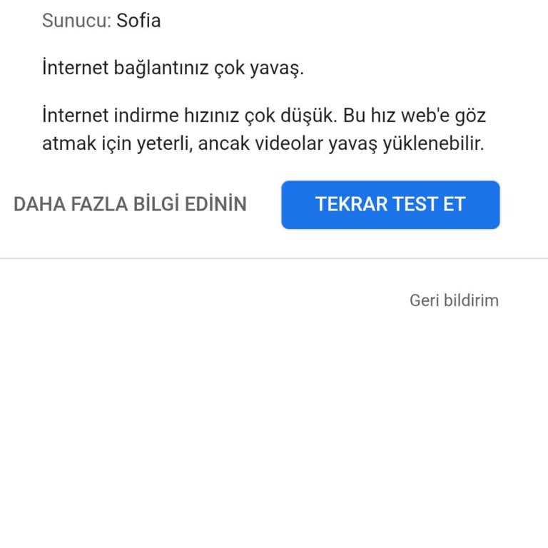 Vodafone'da Düşük İnternet Hızı Nedeniyle Mağduriyet