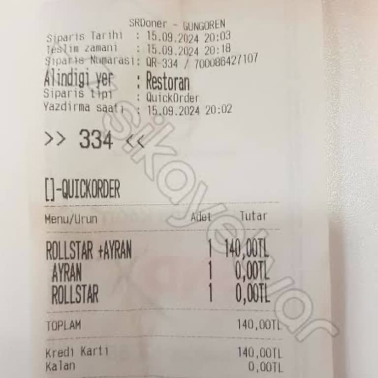 Hijyen Ve İlgi Sıfır: Siparişler Saatlerce Bekliyor