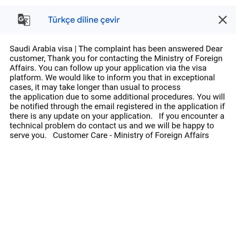 Vize Başvurum 45 Gündür Onaylanmadı, Ücret İadesi Veya Hızlı Çözüm Bekliyorum