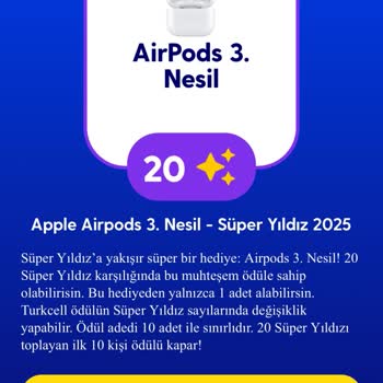 Biriktirdiğim Puanlarla Airpods Ödülüne Ulaşamıyorum, Hakkım Olanı İstiyorum