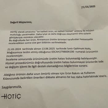 Hotiçten Alınan Çantanın Kısa Sürede Kırılması Ve Müşteri Hizmetleri Cevabı