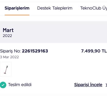 Dyson Süpürgede Tekrarlayan Parça Kırılması Ve Destek Sorunu