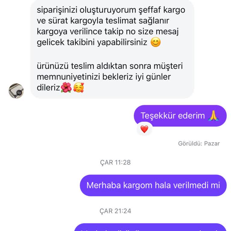 Siparişim Gelmedi, Paramı İade Edin Veya Gönderin!