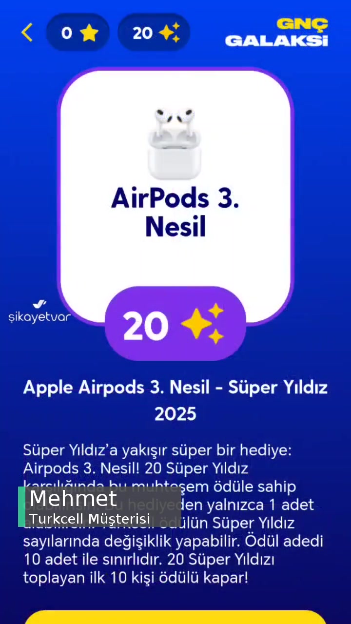 Turkcell Gnç Galaxy Super Yıldız Kampanya Sorunu videonun kapak resmi