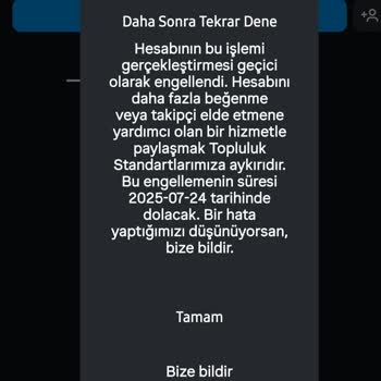 Yeni Açılan Instagram Hesabım Sebepsiz Yere Kısıtlandı