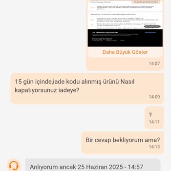 İade Talebim Onaylandıktan Sonra Sistemsel Olarak İptal Edildi Ve Haklarım Engellendi