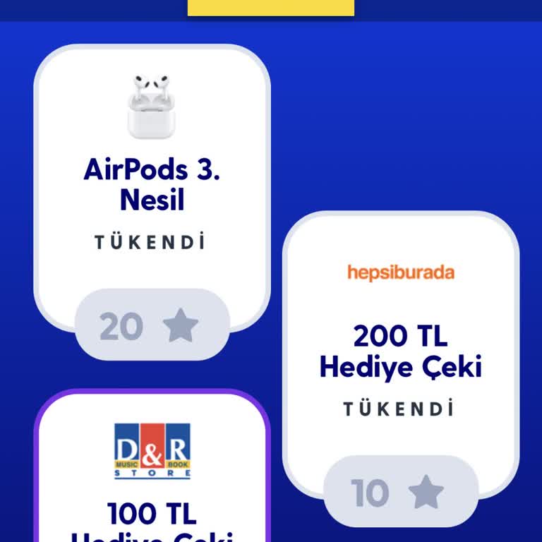 Süper Yıldızla Biriktirdiğim Airpods Anında Tükendi!