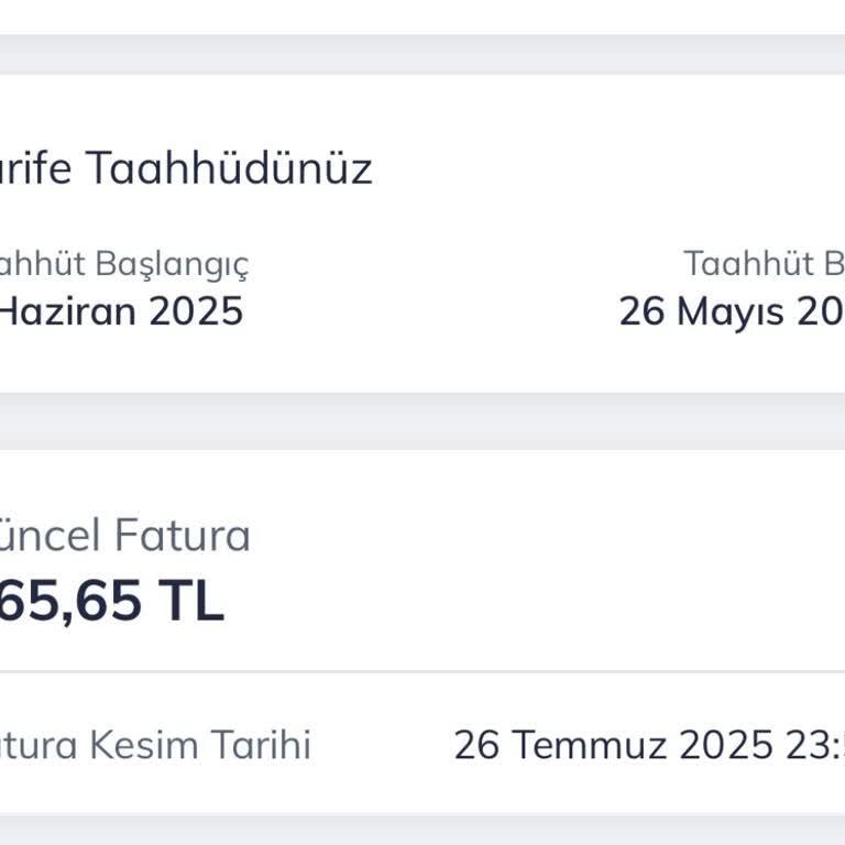 Sözlü Vaatlerle Paket Değişikliği Sonrası Beklenmedik Fatura Şoku