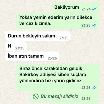 Kapora Ödemesi Sonrası Para İadesi Yapılmadı Ve Tehdit Edildim
