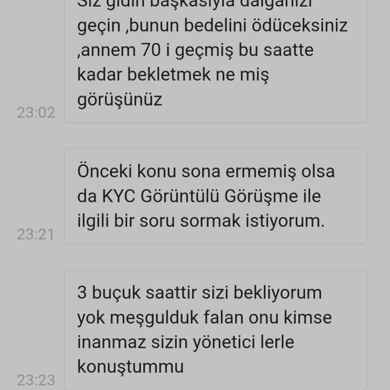 Yaşlı Anneme Saatlerce Süren Keyfi KYC İşlemi Ve Ayrımcılık