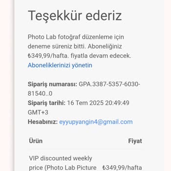 Onaysız Abonelik Ücreti Ve İade Talebi