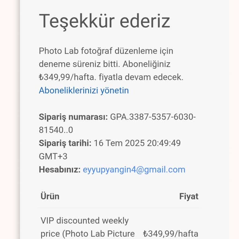 Onaysız Abonelik Ücreti Ve İade Talebi