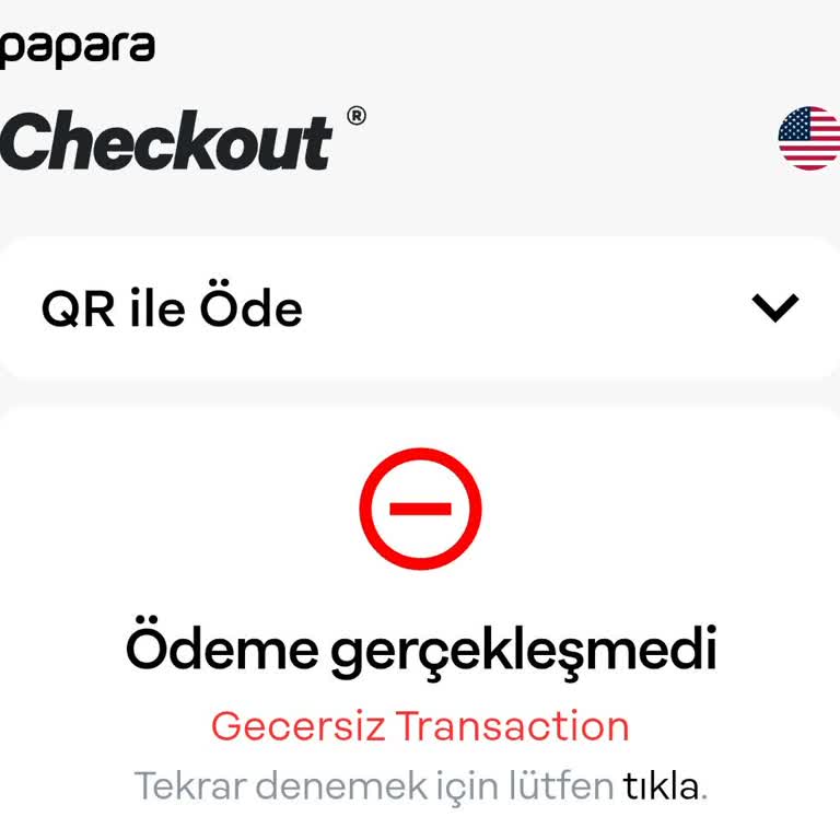 Papara Checkout Aşamasında Takılma ve Para Yatırma Sorunu