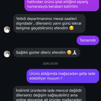 Siparişi İptal Etmeme Rağmen Ürün Kargoya Verildi Ve İade Yapılmıyor