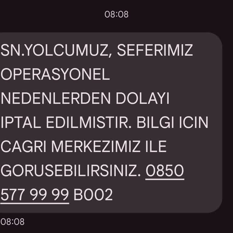 Varan Turizm Bilet İptali Sonrası İlgisiz Yaklaşım Ve Mağduriyet