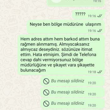 Kargolarımız Alınmadı, İlgisiz Ve Umursamaz Davranışla Karşılaştık