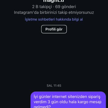 Sipariş Verildi, 7 Gündür Ne Kargo Ne Bilgilendirme Yapıldı