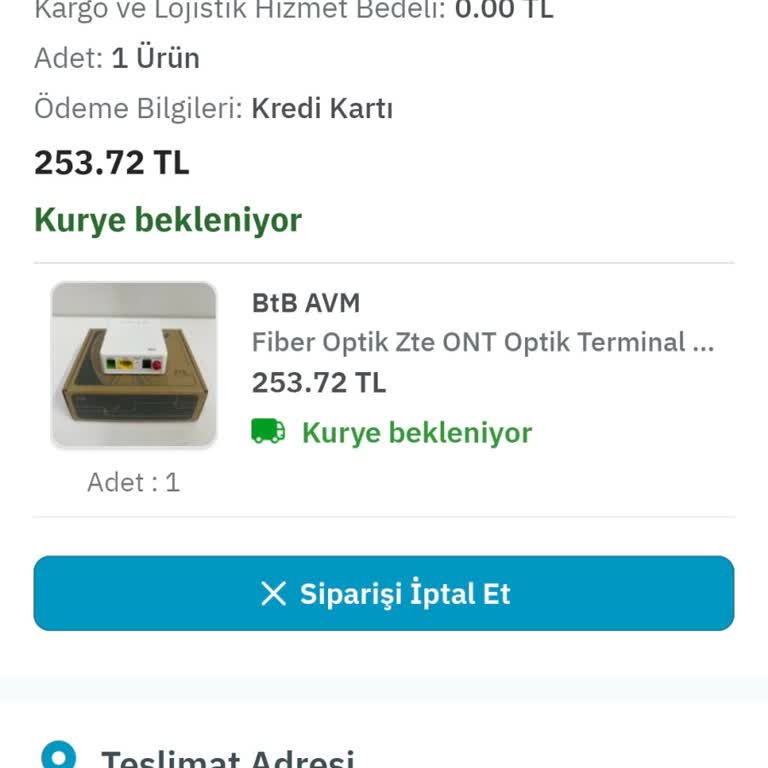 Siparişim Bir Haftadır Kargoya Verilmiyor Muhatap Bulamıyorum