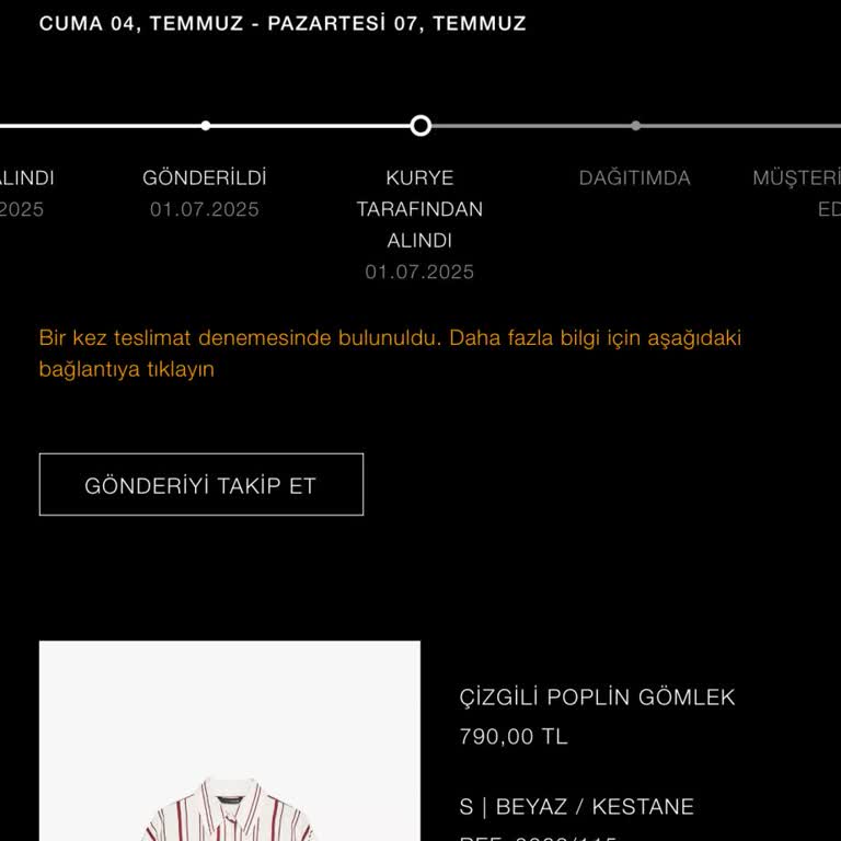 20 Gündür Teslim Edilmeyen Kargo Ve Yetersiz Müşteri Hizmetleri