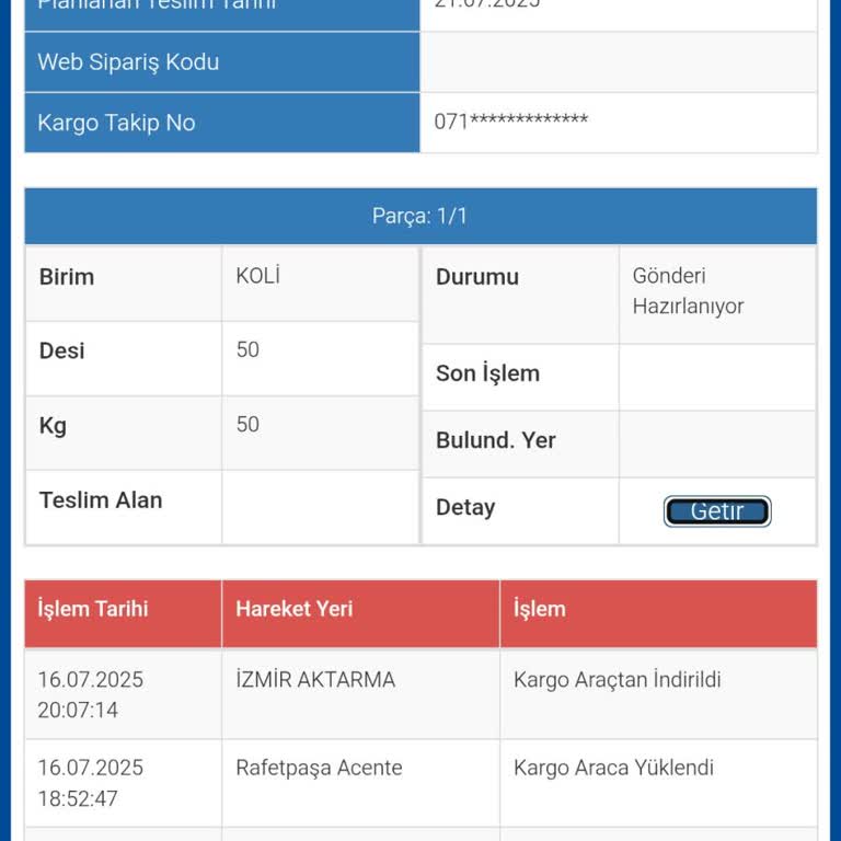 Kargomun Gecikmesi Araç Muayene Randevumu İptal Etmeme Neden Oldu