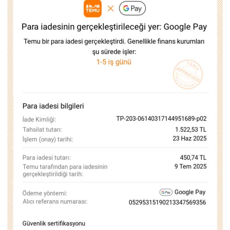 İade Onaylandı, Para Yok: Mağduriyetim Giderilmiyor!