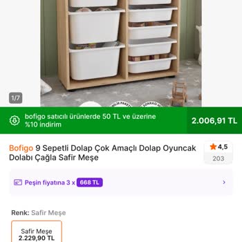 Oyuncak Dolabı Siparişimde Kargo Ve Firma Sorunları Yaşadım