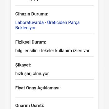 Sıfır Alınan Telefonun Şarj Sorunu Ve İlgisiz Servis Mağduriyeti