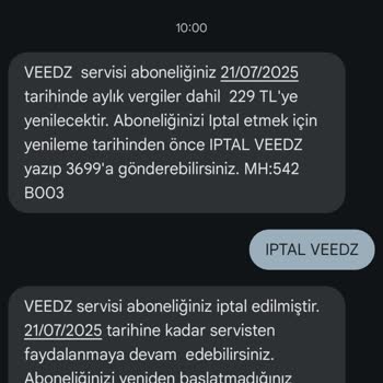 Onaysız Başlatılan Abonelik Ve Habersiz Fatura Yansıtılması Mağduriyeti