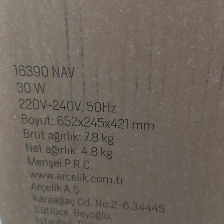 Arçelik Vantilatör Değişim Talebime Olumsuz Yanıt Aldım